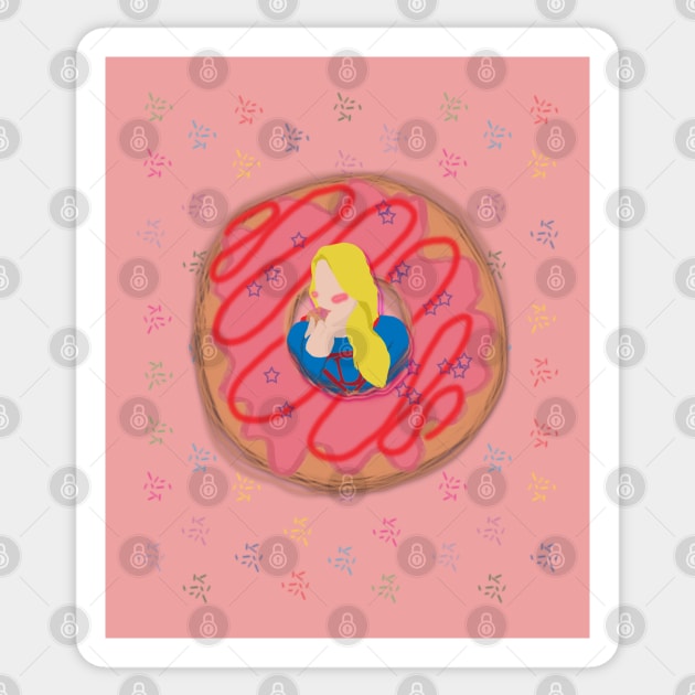 You like donuts? - v3 Sticker by ManuLuce